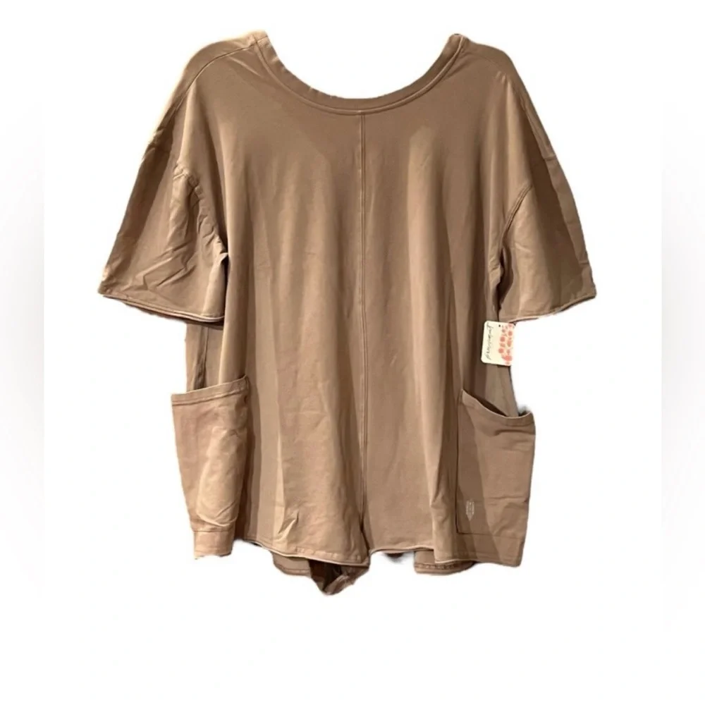 NWT Free People Hot Shot Tee Romper - Picture 6 of 15